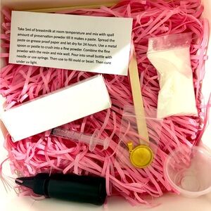 DIY breastmilk preservation kit pendant